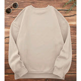 Sweatshirt - Letter Graphic Thermal Lined Pullover