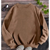 Sweatshirt - Embroidered Pumpkin Bookish Casual Pullover