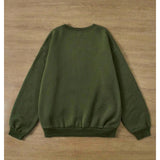 Sweatshirt - Ghost & Black Cat Embroidered Stitching, Crew Neck
