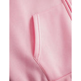 Hoodie - Women's Drop Shoulder, Zipper Front, Pocket Casual