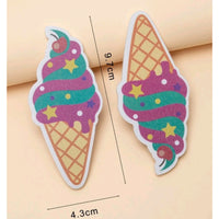 1pc - Ice-cream Print Nail File