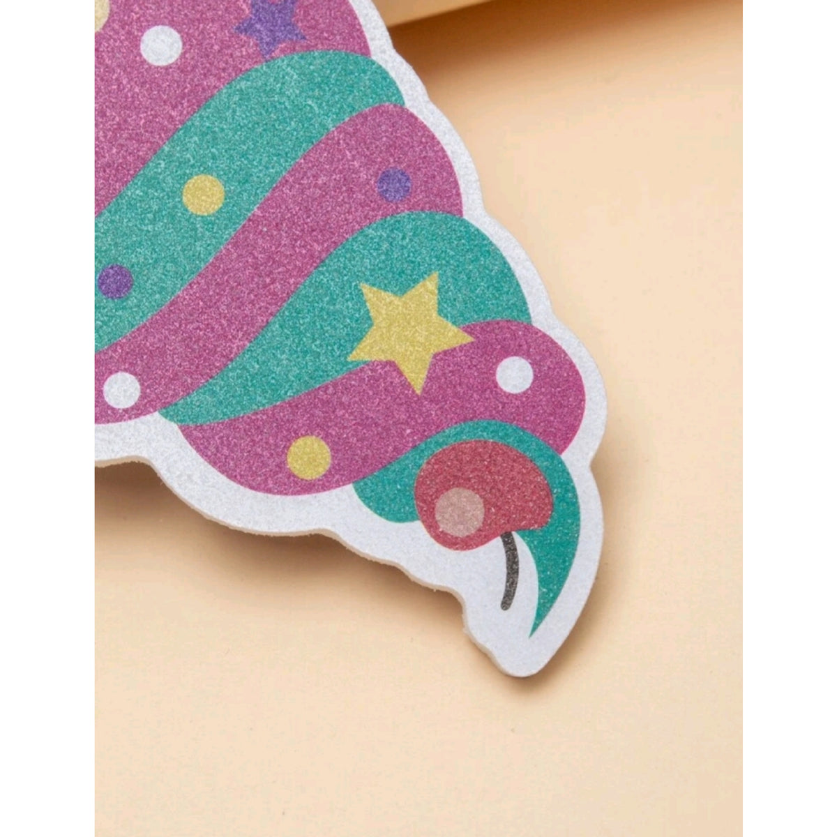 1pc - Ice-cream Print Nail File – Marisa's M3 Beauty Wellness Lifestyle